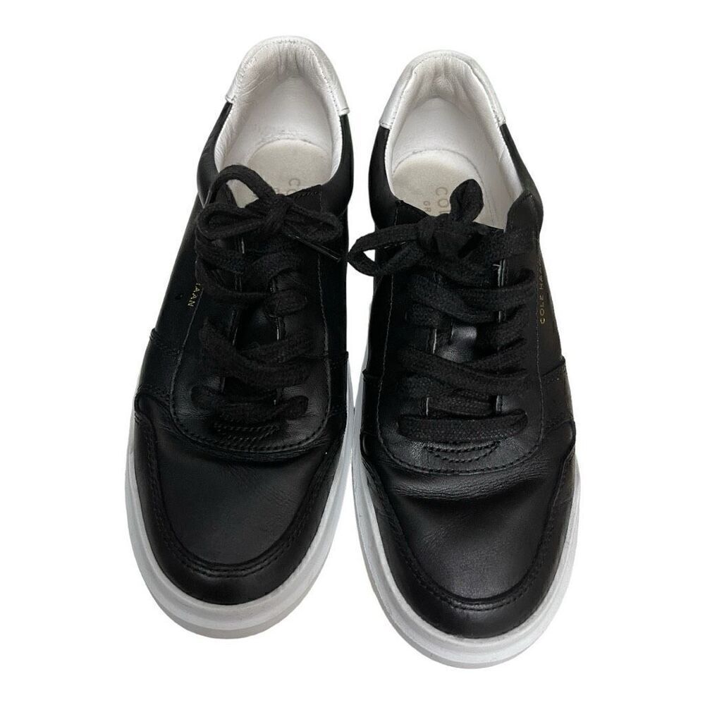 Cole Haan Black Grandpro Topspin Trainer Size 7B EUC